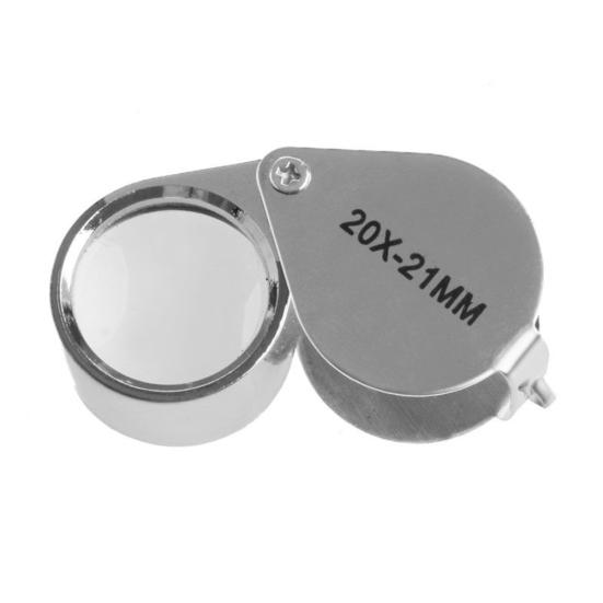 Triplet Eye Loupe Magnifier Magnifying Glass Jewelry Diamond Identification Tool