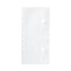 MUJI Кошелек для паспорта Прозрачный карман с 20 x 10 OHF43A0A Сменный блок, Разделитель, Прибл.. см,