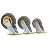 Hesdige Heavy-Duty Silent Rubber Caster Wheel