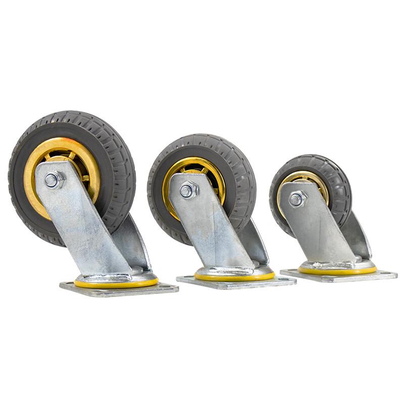Hesdige Heavy-Duty Silent Rubber Caster Wheel