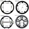 Bicycle Cycling Crankset Protector Cover Chainring Crank chain wheel guard Bike chainwheel Protective Cover Sprocket Protection