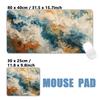 Abstract Fluid Flowing Colorful Pastel Gradients With Marble Effect Fluid Xxl Large Mouse Pad Desk Mat Mousepad