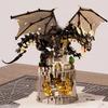 2363PCS Creative Expert Dragon's Cryptic Cache Building Model,Treasure Adventure Blocks Assembly Brick Model Kit Adult Kids Gift