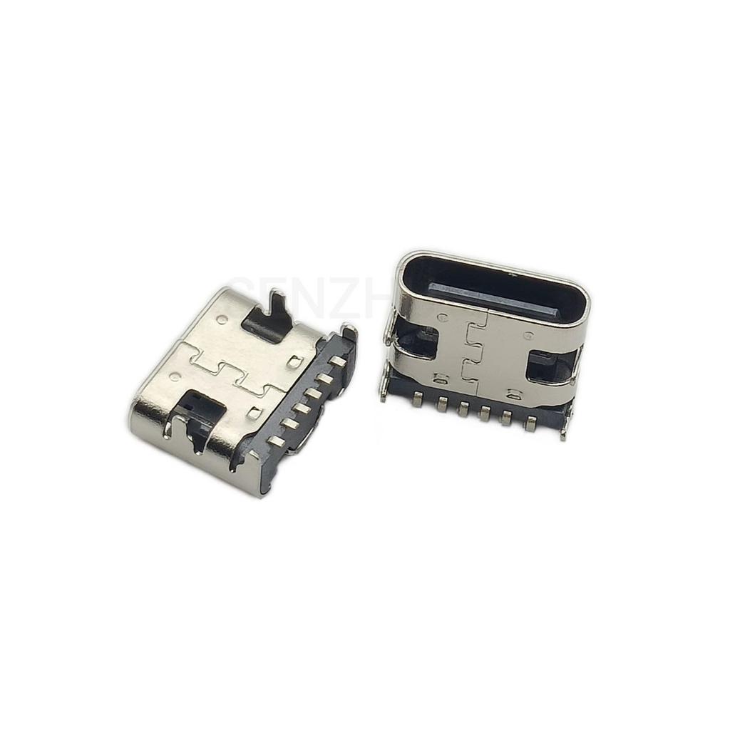 Type-C 6-контактный USB-разъем для зарядки/Разъем-розетка 4-контактный разъем