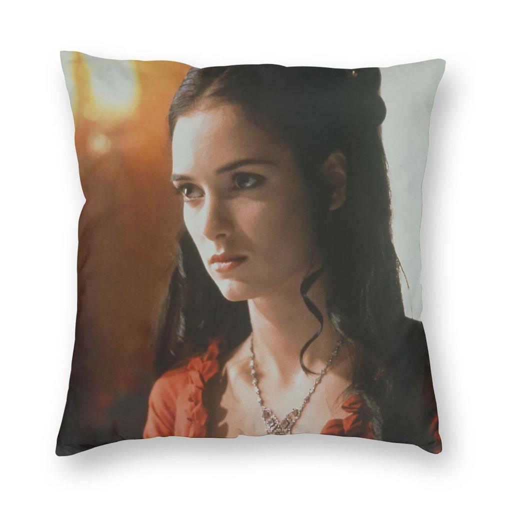 Bram Stokers Dracula Winona Ryder Square Pillowcase Polyester Linen Velvet Pattern Zip Decor Pillow Case Home Cushion Cover