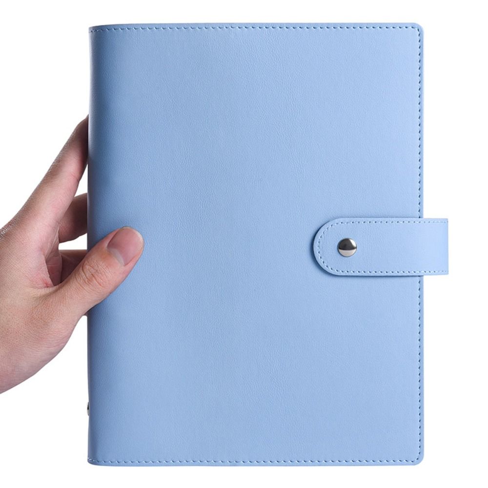 Refillable Loose Leaf Notebook Cover Macaroon Color Journal Agenda Planner Cover  Notes