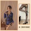 Сексуальное белье Pure Desire Queen Call Police Officer Uniform Cos Policewoman Temptation Tight Hip-band Onesie