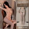 One-piece erotic underwear hot-selling lace embroidery hollow transparent sexy suspender mesh temptation