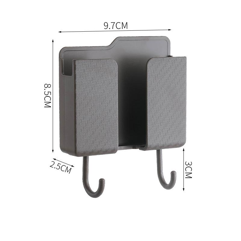 4/1 шт настенный ящик для хранения многофункциональный органайзер без перфорации пульт дистанционного управления телевизором DIY держатель для зарядки мобильного телефона