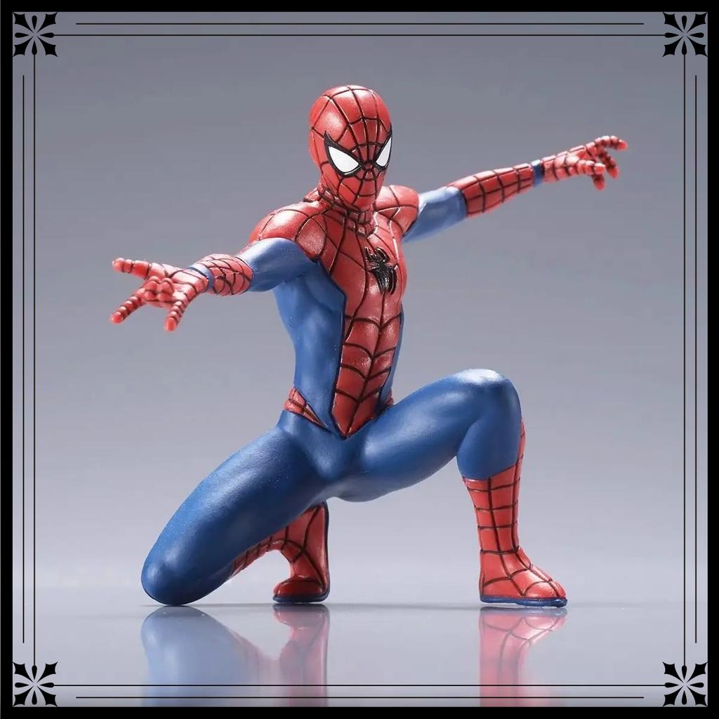 NEW 7-9cm Action Figure Spider-Man Anime Collection Mini Playthings Model Children Gift Hasbro Marvel Spider Man Superhero Spiderman