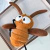 Милый Мультяшный Креативный Насекомые Комары Гусеницы Тараканы Плюшевый Брелок Кукла Подвеска Кавайный Рюкзак Украшение Декор