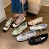 Fashion Bailamos Ballet Flat Shoes Fashion Female Footwear Casual Sneaker Round Toe Flats Comfortable Dress Shoes Retro Leisure Mujer