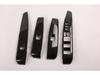 2018 Camry Hybrid Carbon Fiber Pattern Armrest Frame Glass Switch Cover