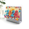2026 DIY Diamond Painting 13-Page Desk Calendar with Cartoon Designs