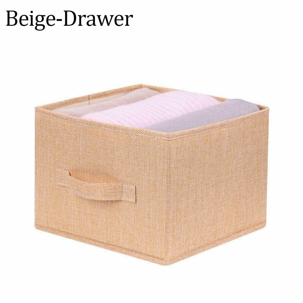 Cotton Hanging Storage Pouch Space Saver Clothes Organizer for Household Closet Container