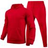 Spring and Autumn Sports and Leisure Sweater Set Hooded Sweater Sweatpants Multi-color Multi-size Loose Sweater Set