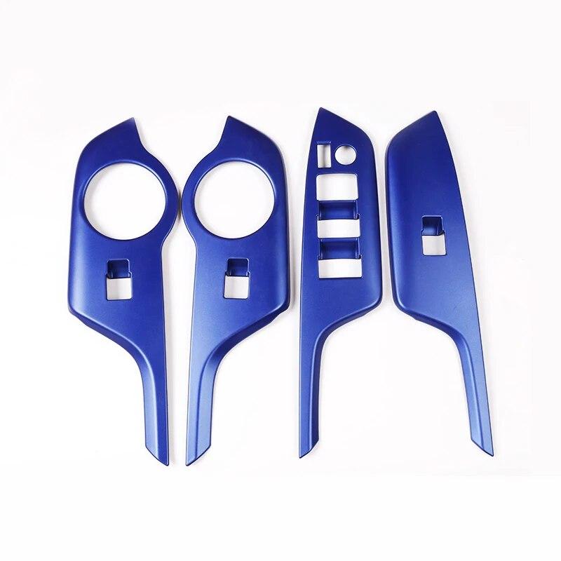 Для Toyota C-HR CHR 2016 2017 2018 панель стеклоподъемника рама охватывает панель стеклоподъемника Стайлинг автомобиля автомобильные аксессуары