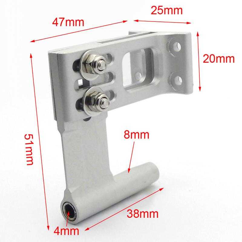 4mm Drive Shaft + 95mm Water Pickup Steering Rudder + 35mm propeller Kit for RC Boat MONO Speed O VEE Hydroplane DIY Parts