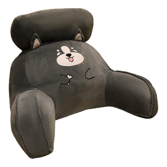 Мультяшная форма, подушка для поясничной поддержки, мягкая большая спинка, поясная подушка, подушка для спинки кровати, подушка для сиденья в общежитии