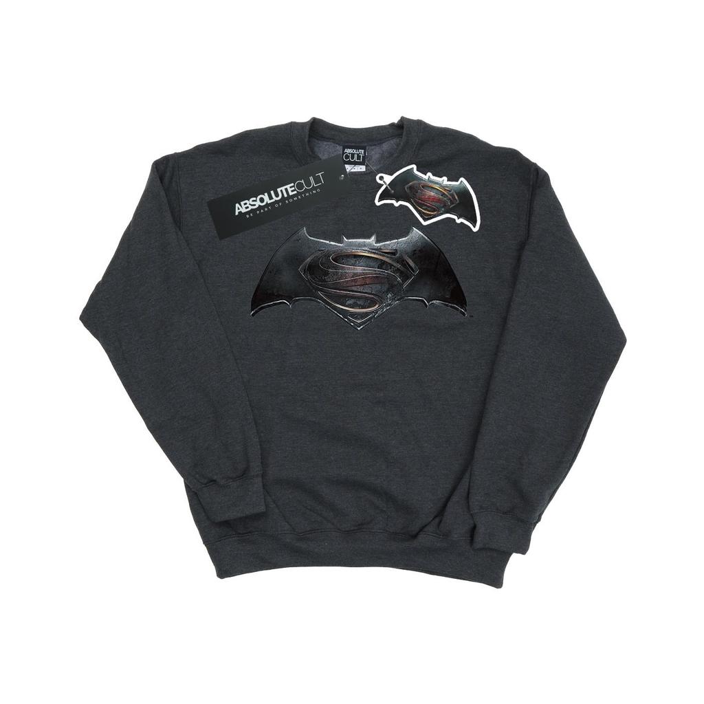 DC Comics Womens/Ladies Batman v Superman Logo Sweatshirt
