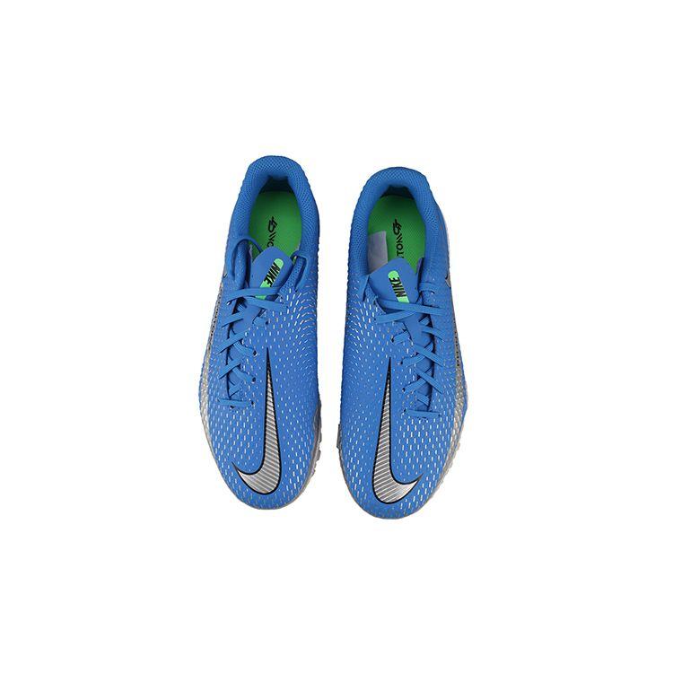 Nike Детские кроссовки Phantom GT Academy TF GS Photo Blue Metallic Silver Rage-Green CK8484-400
