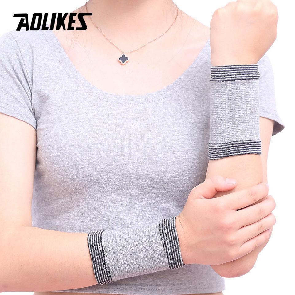 Aolikes 1 пара эластичных наколенников Support Brace при артрите, травмах, для спортзала, рукав, эластичный бинт, поддержка лодыжки, ноги