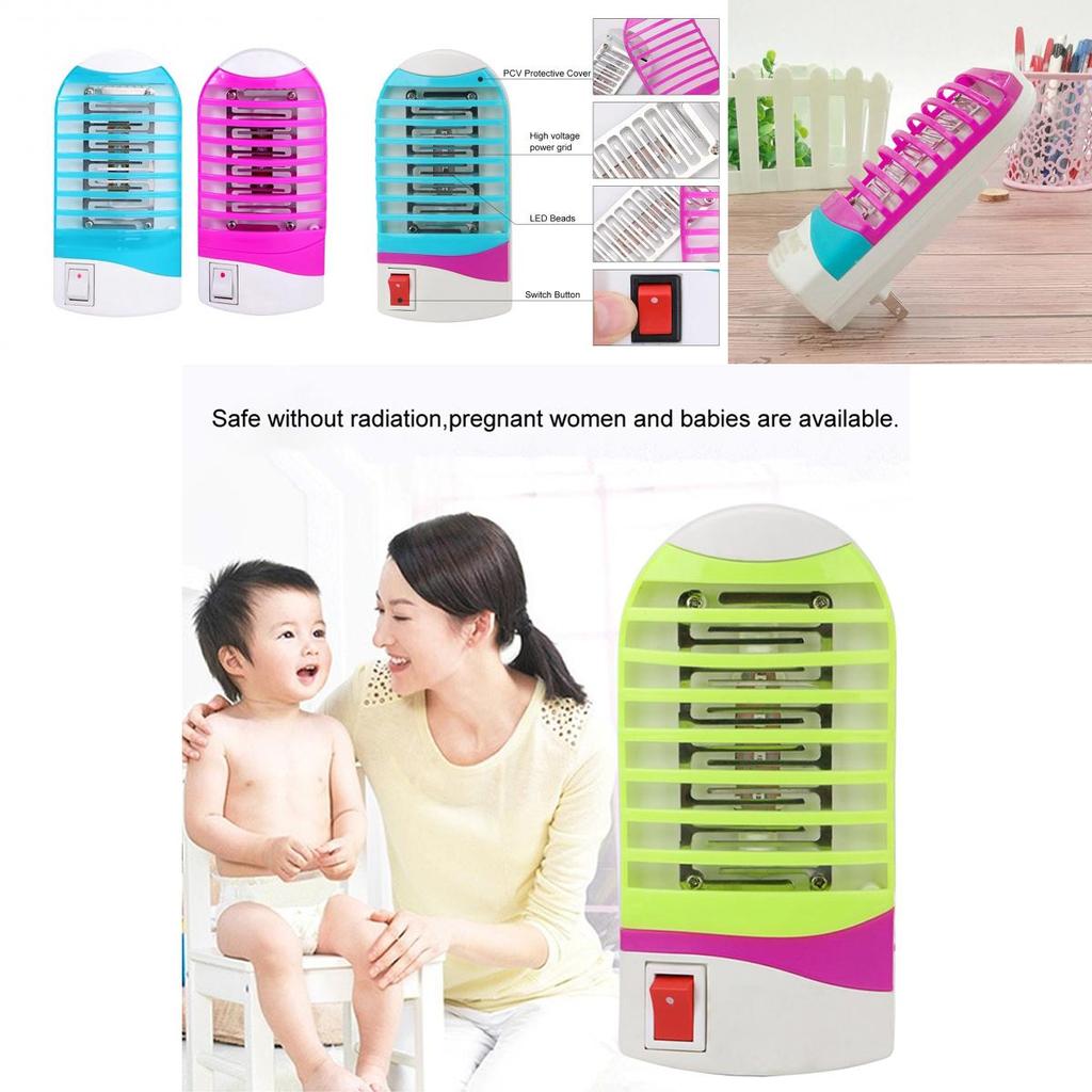 Элегантный мини-ночник, отпугиватель насекомых, лампа-уничтожитель комаров для дома, спален