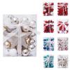 30pcs Christmas Balls Set Xmas Tree Ornaments Baubles Birthday Party Wedding Event Decor Supplies