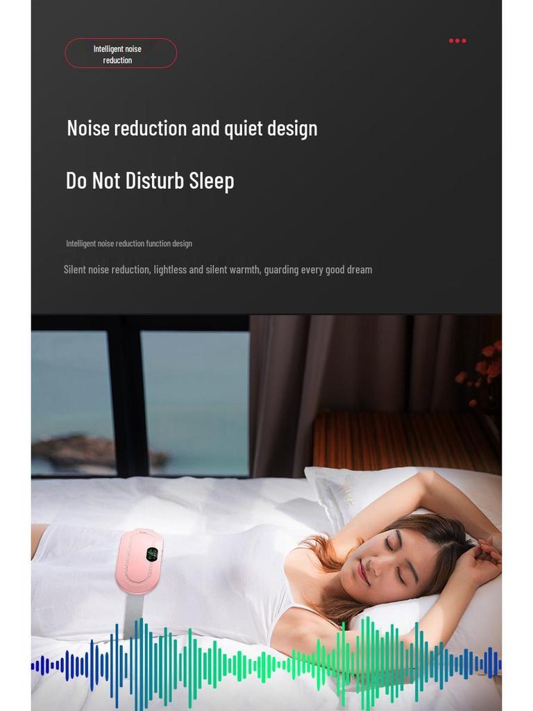 Согревающий бандаж для поддержки матки: Вибромассаж и теплотерапия для живота и спины