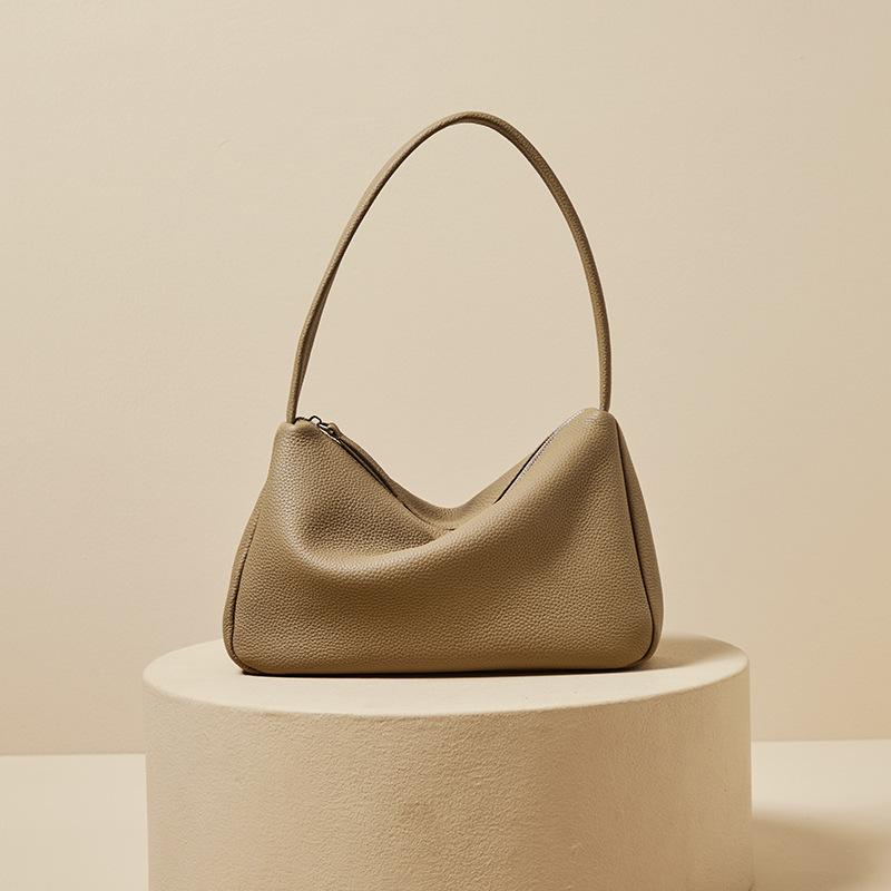 Сумка из натуральной кожи на одно плечо, французская сумка через плечо, сумка-тоут на весну и лето, женская сумка из натуральной кожи на одно плечо, которую можно носить в руке