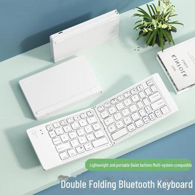 Портативная складная мини-беспроводная Bluetooth-клавиатура для мобильных устройств, планшетов и компьютеров
