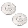 2 Pack Small Holes Floor Drain 8.5cm/3.34inch Diameter Shower Drain Strainer  Bathroom