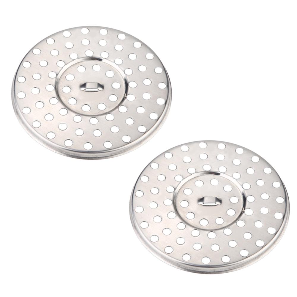 2 Pack Small Holes Floor Drain 8.5cm/3.34inch Diameter Shower Drain Strainer Bathroom