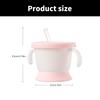Baby Straw Cup Spoutless Transition Cup Leak Proof Training Cup Water Drinking Cup for Infant Toddler 1-6 Year
