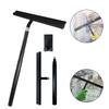 Adjustable Silicones Squeegee For High Window Car Glass Telescoping Shower Wiper With Ergonomic Grip Home Cleaning Tool
