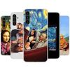 Чехол для телефона с забавным рисунком Ван Гога Моны Лизы для Samsung Galaxy A51 A71 A50 A70 A40 A30 A20E A10 A41 A31 A21S A11 A01 A6 A8 + A7 A9 P