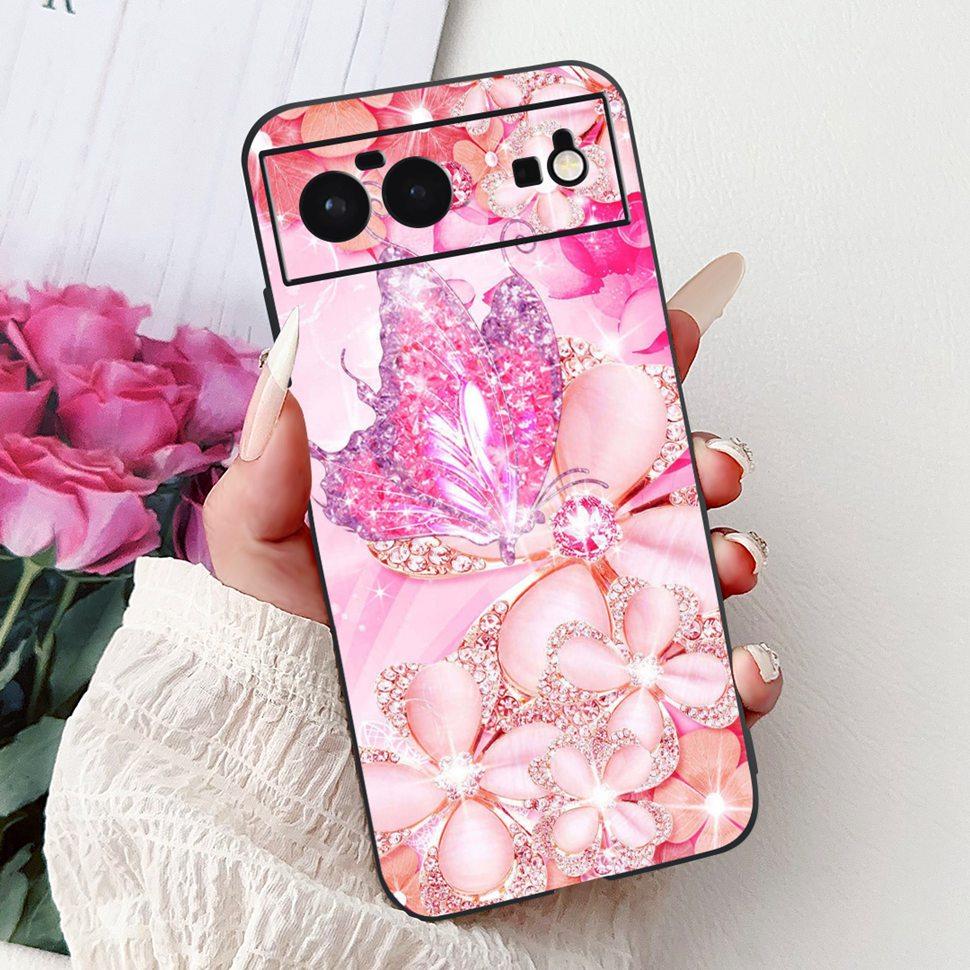 For Google Pixel 6 Case Cute Animals Soft Silicone Phone Cases For Google Pixel 6 Pixel6 Coque Ultra-thin TPU Back Cover Housing