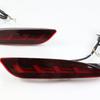2Pcs For 19-22 Mazda 3 Hatchback Rear Bumper Reflector Fog Brake Indicator Light