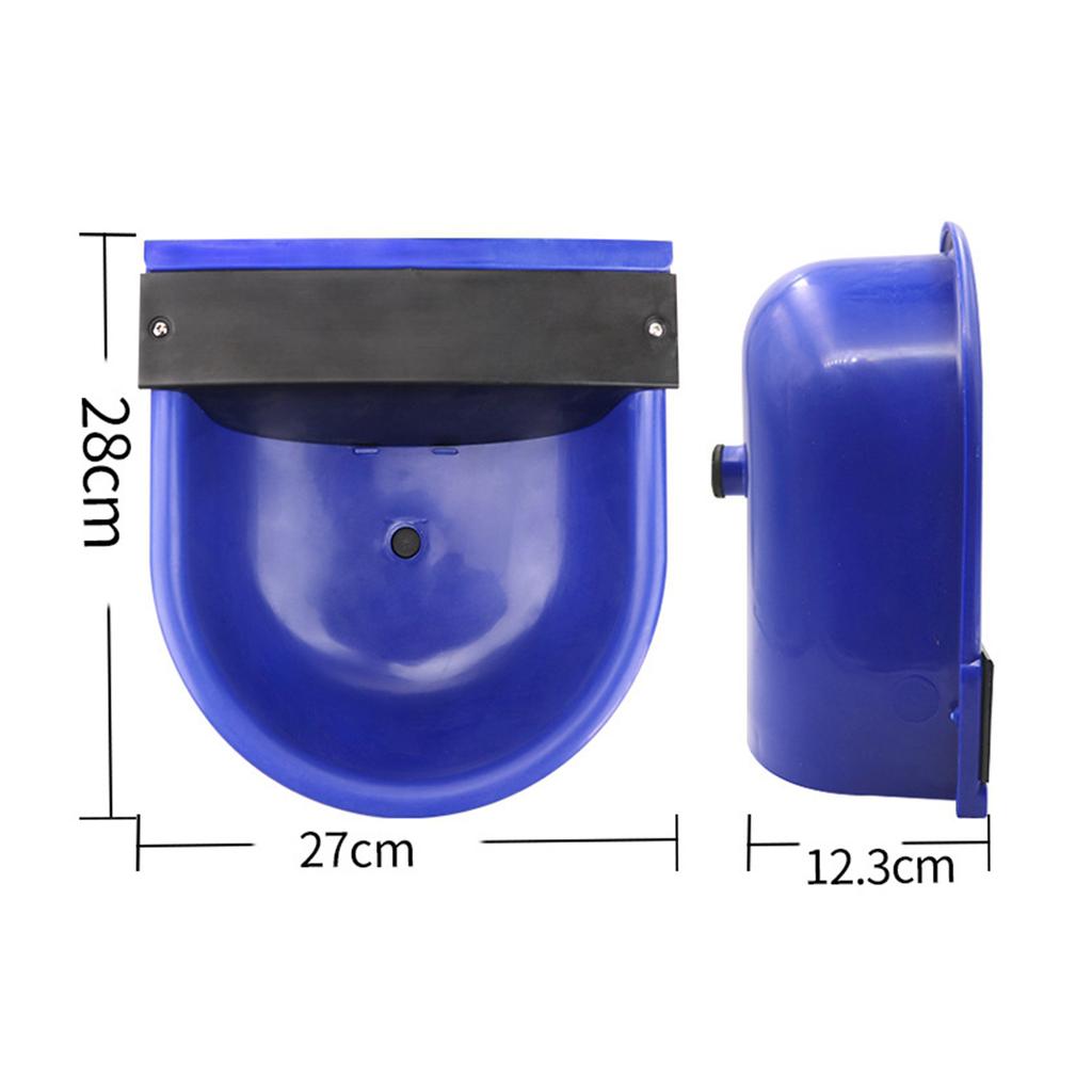 Автоматическая миска для поения коров объемом 4 л, кормушка-дозатор для домашнего скота, миска для поения коров, овец, свиней, домашних животных
