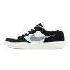 Nike SB Force 58 Cushioning Abrasion Resistant Low top Skateboard Shoes Men's Black White DV5477-012(Team1324-LD)