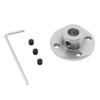 Iron Motor Guide Shaft Rigid Flange Coupling with Screws for DIY RC Model Motors