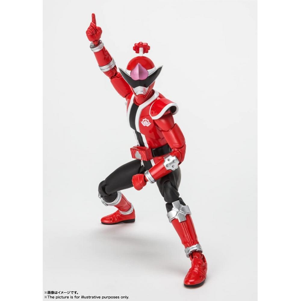 SHFiguarts Bustaro Sentai Don Brothers Don Momotaro примерно 145 мм, окрашенная подвижная фигурка из АБС и ПВХ