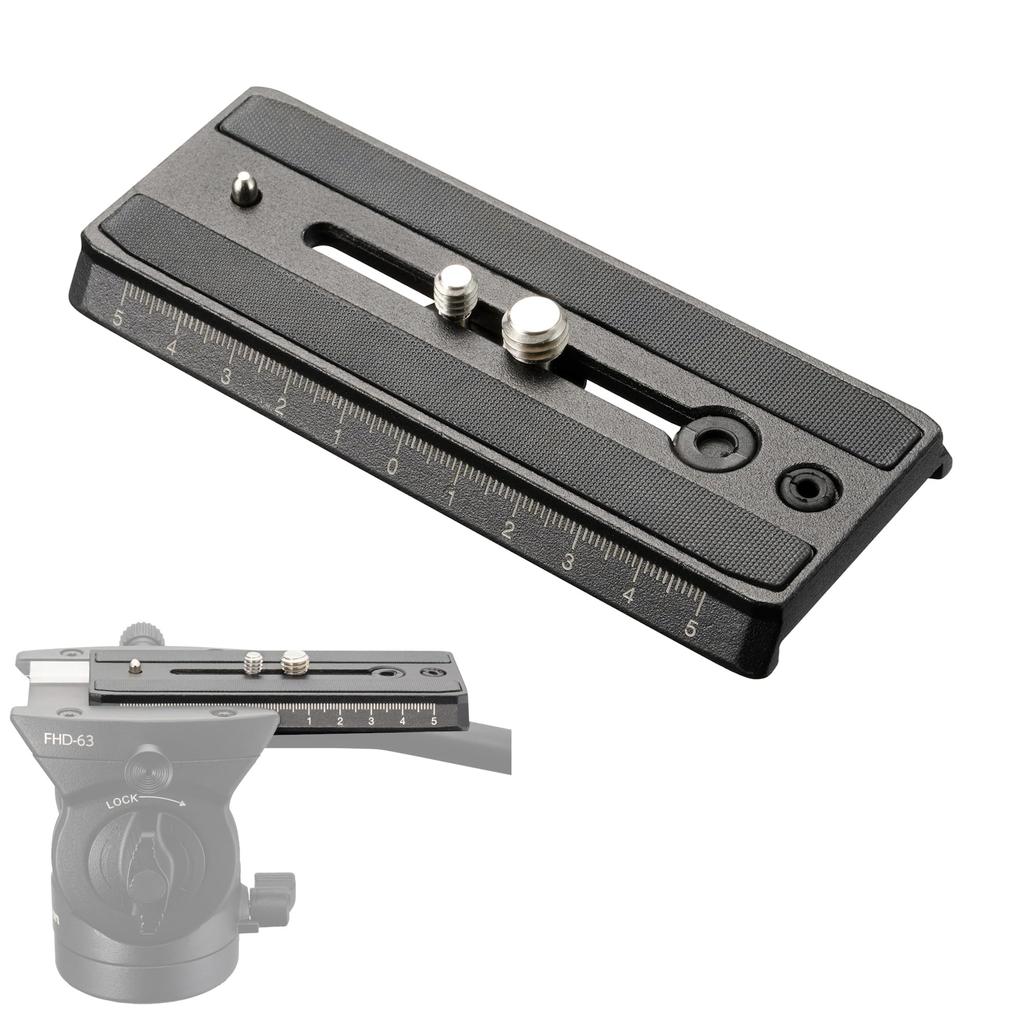 Velbon Tripod Options Quick Shoe Fluid Head Dedicated Pair Shoe Quick Shoe Plate QB-F120 FHD-73AZ/FHD-63AZ