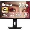 Монитор iiyama Display ProLite Год дюймов Full HD IPS Регулировка высоты Регулировка угла Вертикальное вращение HDMI DisplayPort Все кабели в комплекте