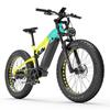 LANKELEISI RV800 PLUS Взрослый Электровелосипед 750 Вт Мужской Электро Горный Велосипед, Аккумулятор 48 В 20 Ач, Электровелосипед с Фэт-Шинами 26"