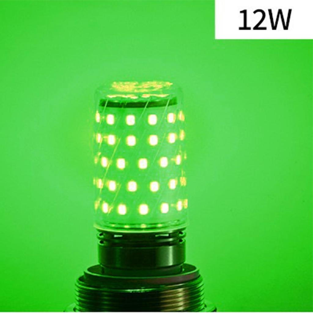 E27 Led Colorful Corn Bulb No Flash 220v Light 7colors Lamp 270 Degree Beam Angle 12w 2835 SMD Lampada Night Bulbs Energy-saving