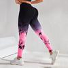 Gradient Tie Dye Yoga Pants Seamless Women'S Running Sports Pants High Waist And Hip Lifting Fitness Elastic Tight Pants Long Pants Women
