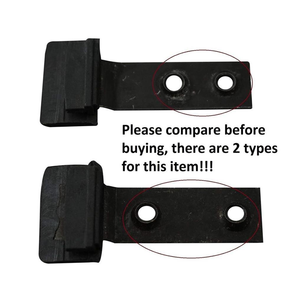 ESR510 4 Pieces Sunroof Shade Runner Slider Rail Trim Repair Clips for BMW 3 E46 1997-2003 Pre-Facelift 54138246027 54138246025