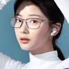 3 Pairs of Oval Shaped Small Frame Glasses Unisex Fashionable Glasses Casual Accessories Durable Glasses Minimalist Style