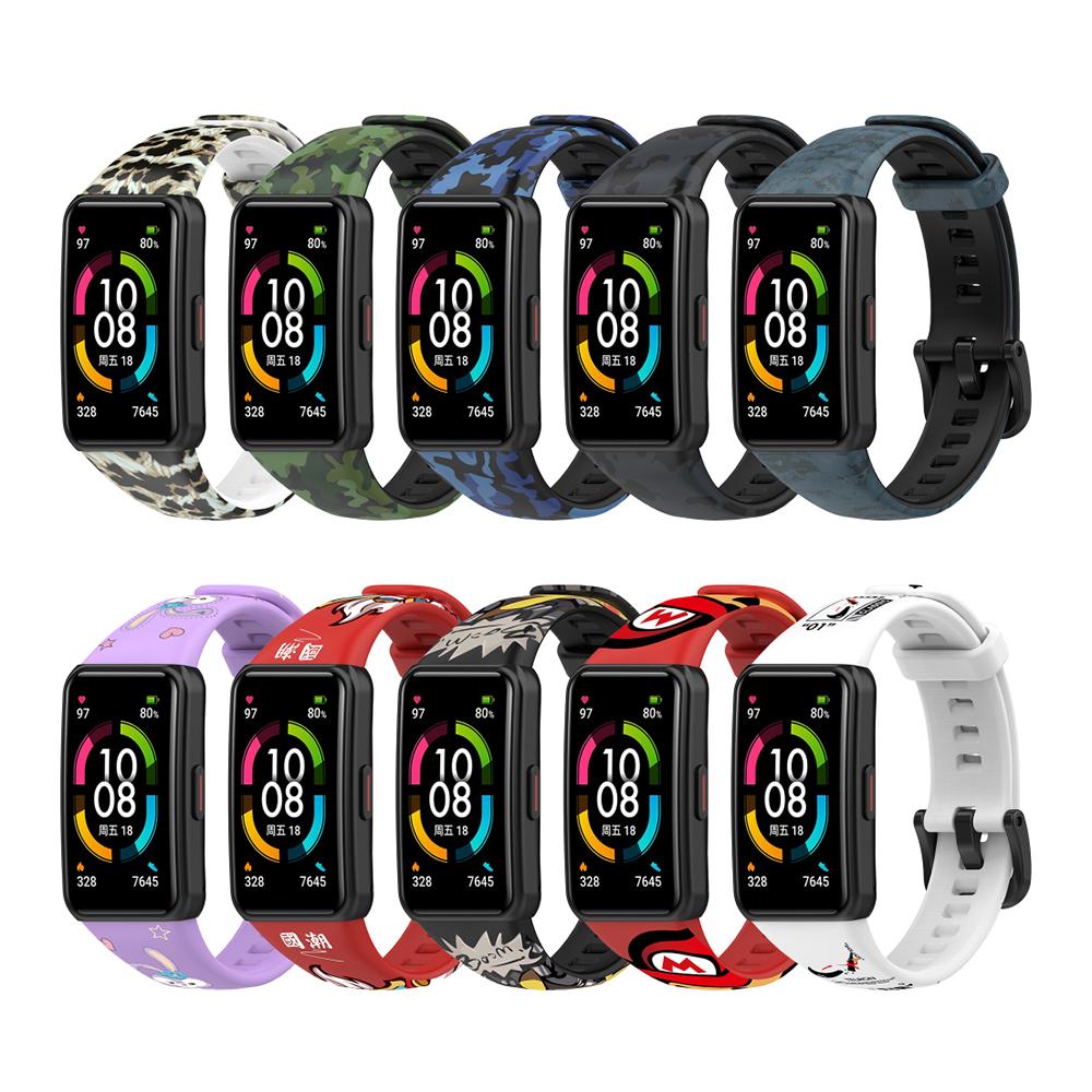 Силиконовый ремешок для браслета Huawei 6/Honor Band 6, ремешок для часов